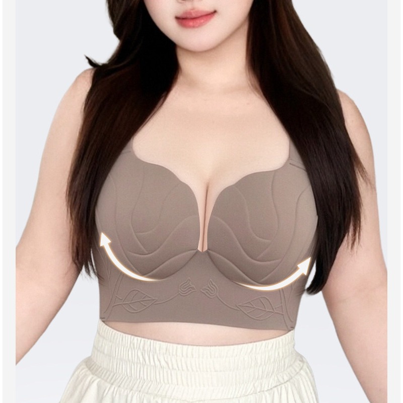 Bralette Wireless Soft - Reggiseno Bralette Senza Ferretto Plus Size
