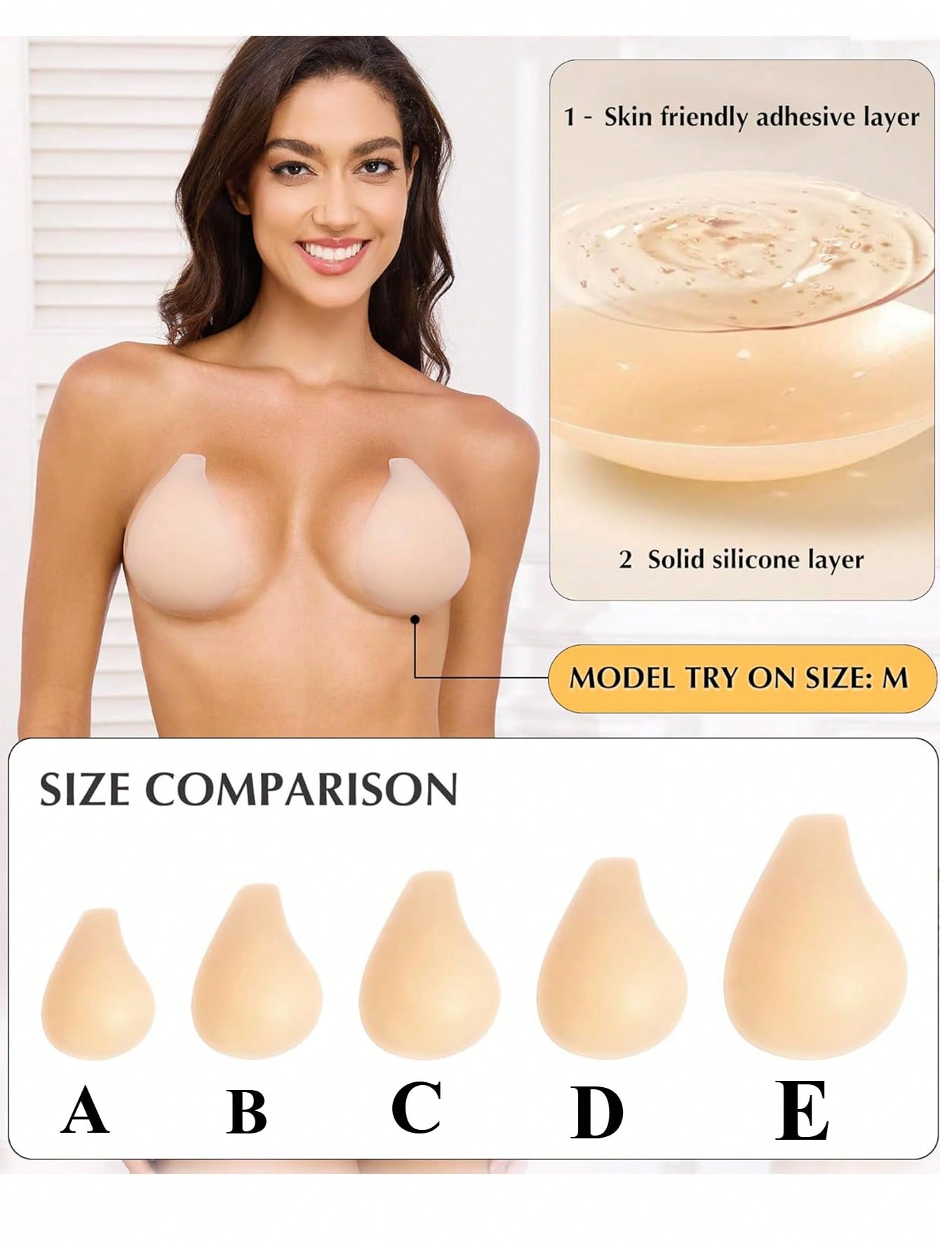 1 Paio di Copricapezzoli Adesi - Nipple Cover Pasties recensione e prezzo