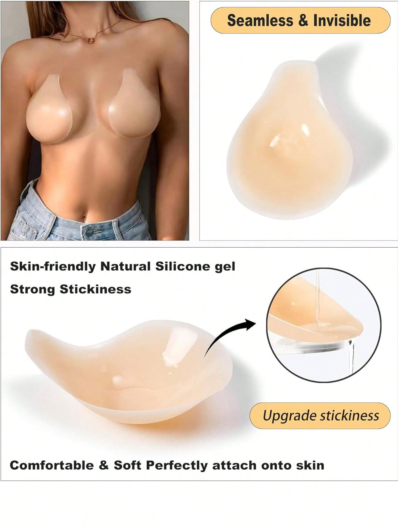 1 Paio di Copricapezzoli Adesi - Nipple Cover Pasties recensione e prezzo